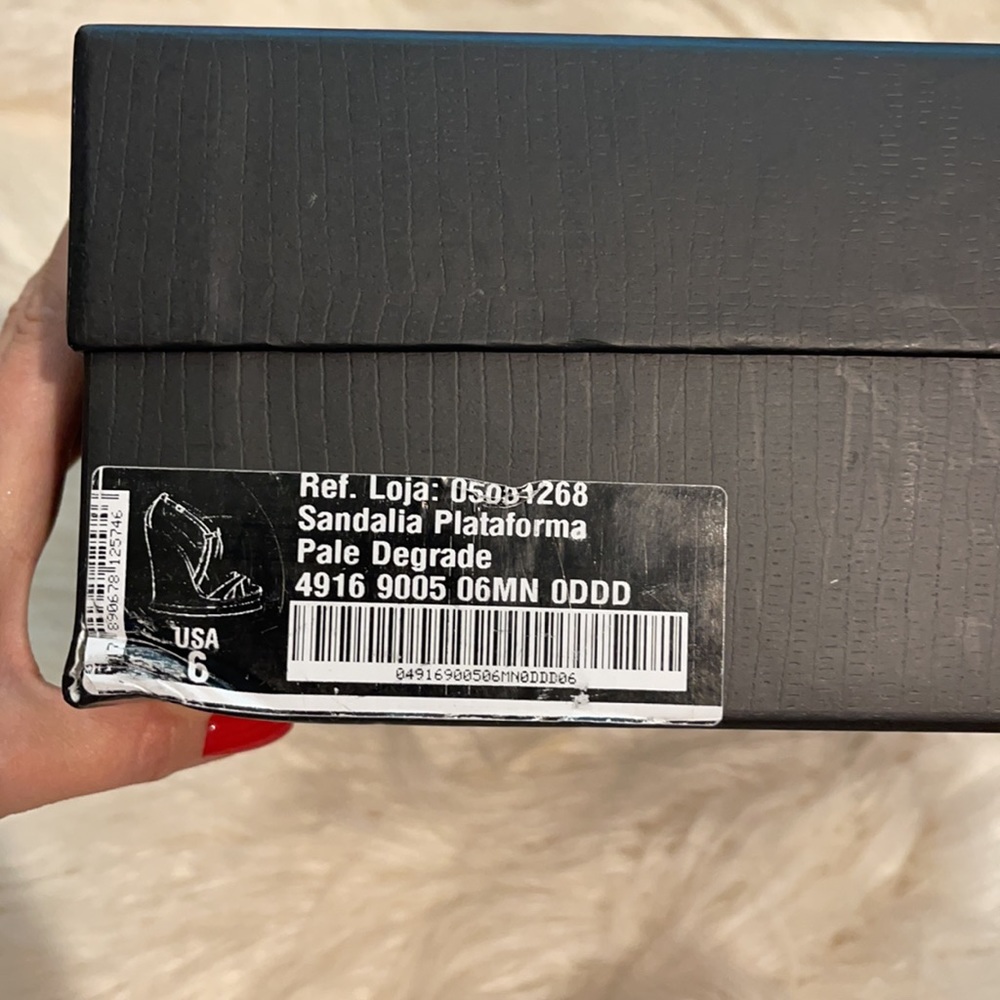 Alexandre Birman Genuine Python Platform Sandals 6 - image 6